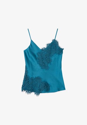 Oltre, TOP CON PIZZO - Top - ottanio