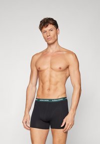 Björn Borg 5 PACK - Uske bokserice - black/green