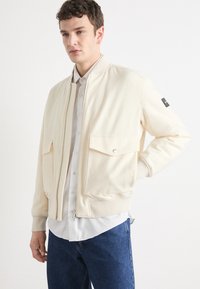 BOSS COILIN - Bomberjacke - open white