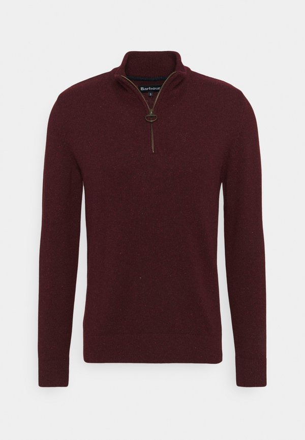 TISBURY HALF ZIP - Jumper - ruby