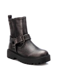 XTI Botines con plataforma - plomo