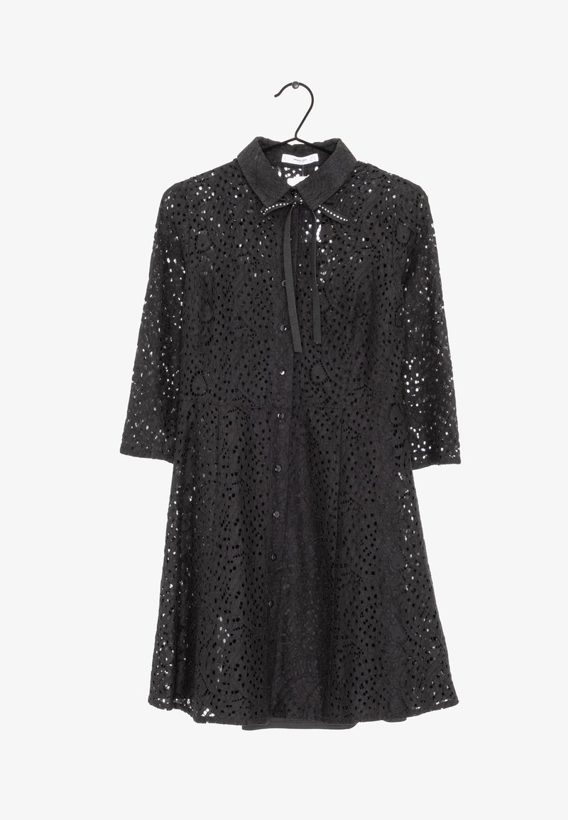 Mango Robe chemise - black