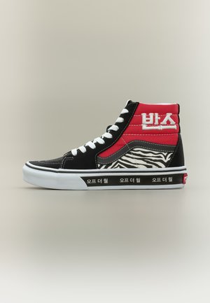 Vans, SK8-HI UNISEX - Високи маратонки - racing red/true blue