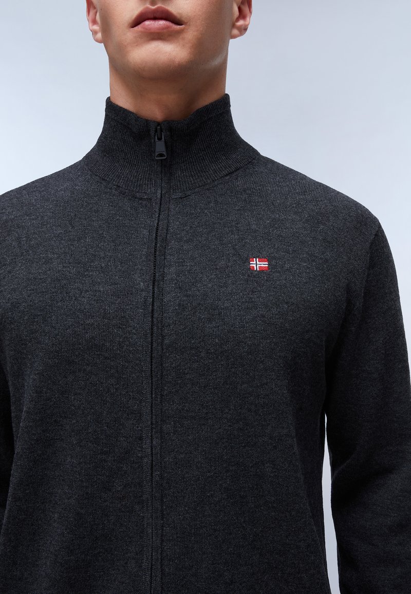 Napapijri DAMAVAND Cardigan anthrazit/anthracite