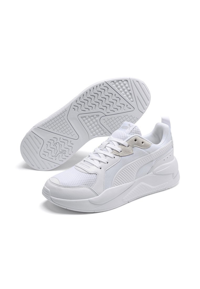 Puma PUMA X-RAY TRAINERS UNISEX - Sneakers laag - white-gray violet/crème -  Zalando.nl