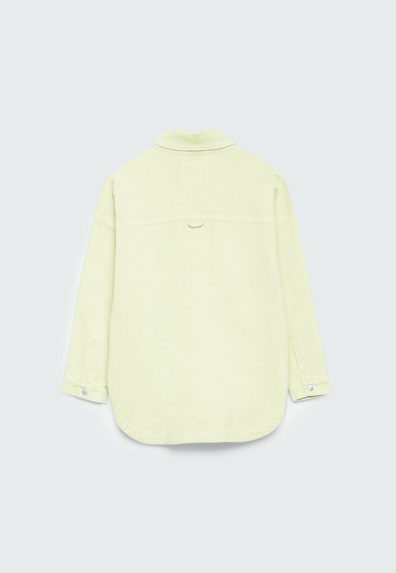 Damen Leichte Jacken | Stradivarius AUS TWILL MIT TASCHEN Jeansjacke yellow/hellgelb - WY61397 Damen Leichte Jacken | Stradivarius AUS TWILL MIT TASCHEN Jeansjacke yellow/hellgelb - WY61397
