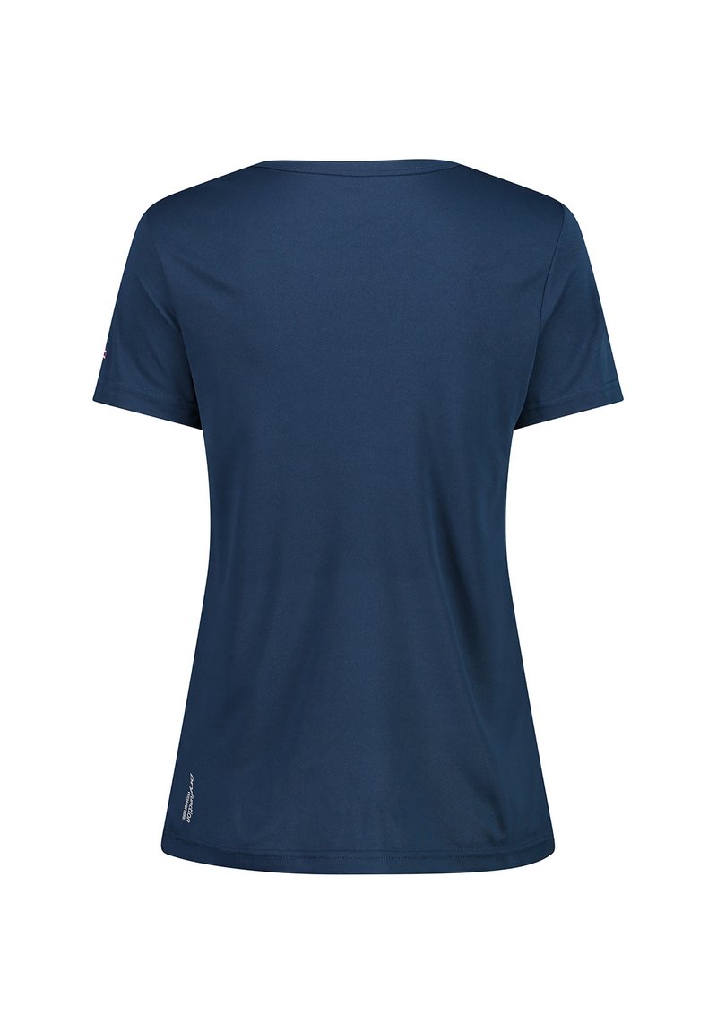 Damen Sportbekleidung | CMP T-Shirt print blue mel malva/blau - IT96164 Damen Sportbekleidung | CMP T-Shirt print blue mel malva/blau - IT96164