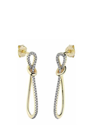 JOBO, JOBO OHRSTECKER SCHLEIFE - Earrings - vergoldet