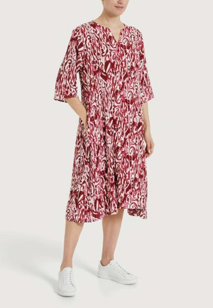 RAGNO, FANTASY - Vestito casual - rosso