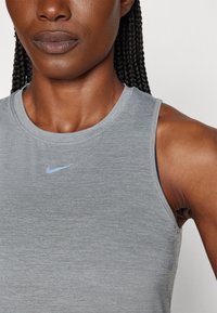 Nike Performance ONE CLASSIC TANK - Top - smoke grey/black