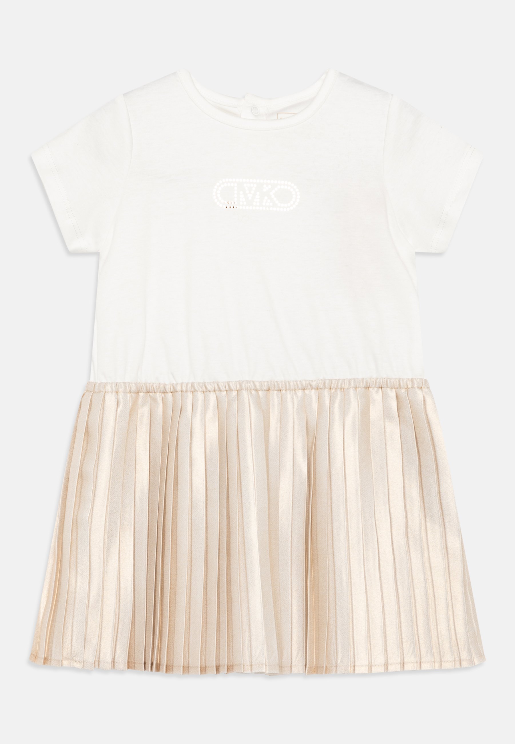Michael Kors Kids BABY DRESS Jersey dress off-white/gold/off