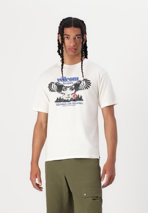 REAL VISIONS - Print T-shirt - off white
