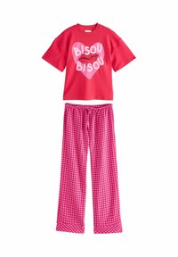Next SET - Set lenjerie de noapte - pink bisou bisou