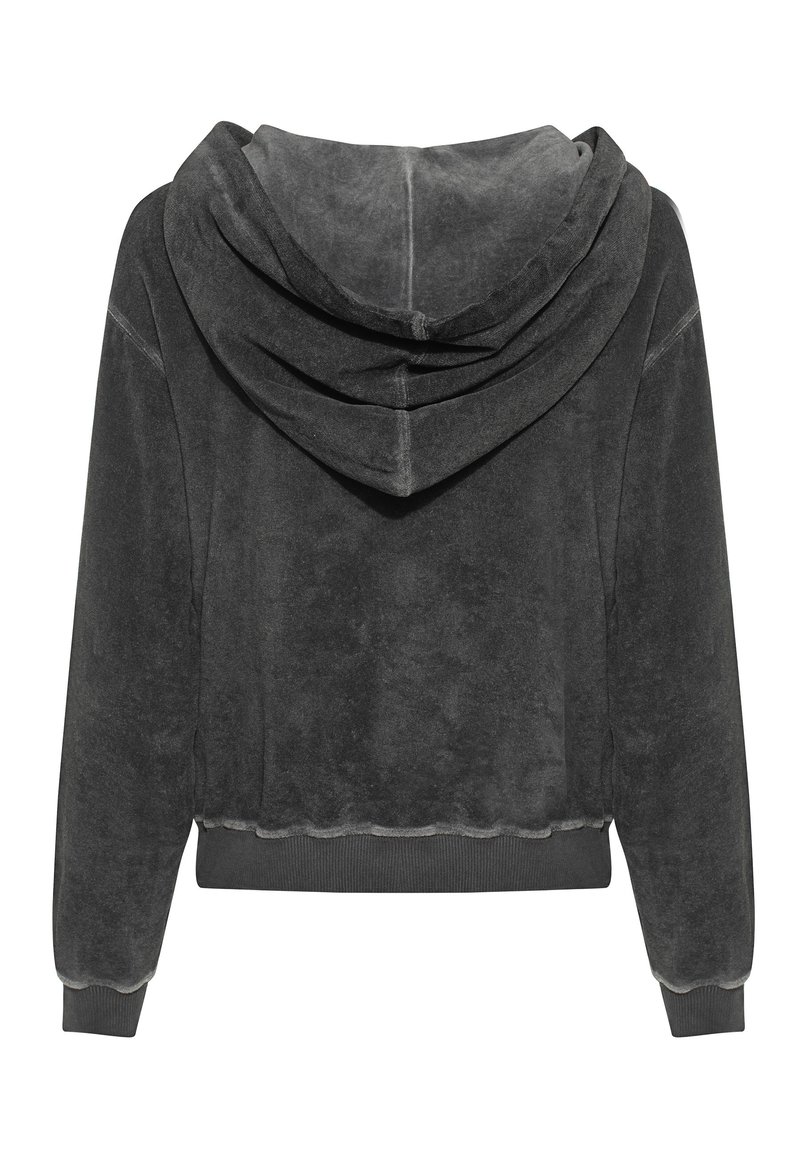 Damen Sweatshirts | True Religion COLD DYE Sweatjacke schwarz - JD09271 Damen Sweatshirts | True Religion COLD DYE Sweatjacke schwarz - JD09271