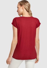 ABSOLUTE CULT TOM AND JERRY - CIRCLE LOGO - Triko s potiskem - burgundy