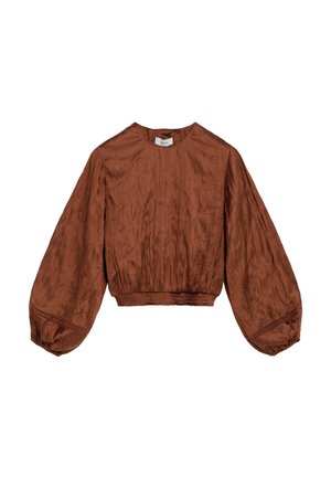 Scalpers, SCALPERS SCASYWRINKLESAT TOP - Blusa - terracotta