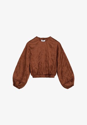 Scalpers, SCALPERS SCASYWRINKLESAT TOP - Blusa - terracotta