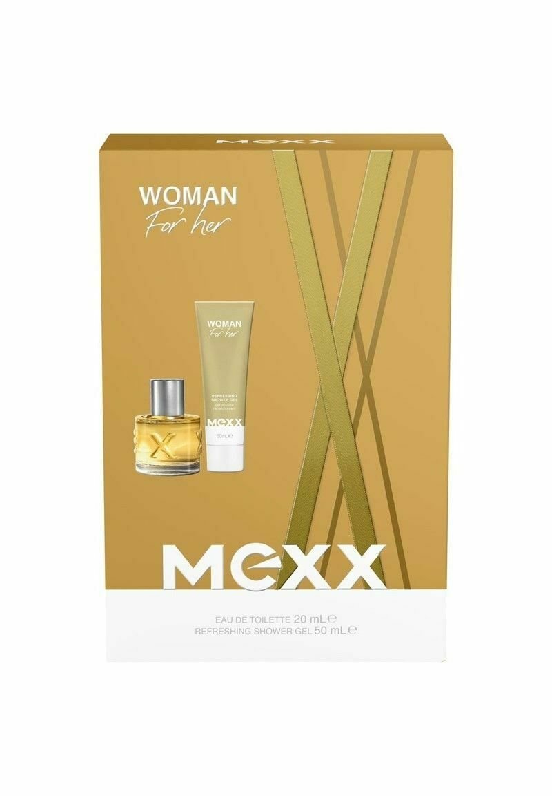 Mexx Fragrance - GIFTSET MEXX WOMAN EDT 20ML + SHOWER GEL 50ML - Ansiktsvårdsset - gold, Förstora