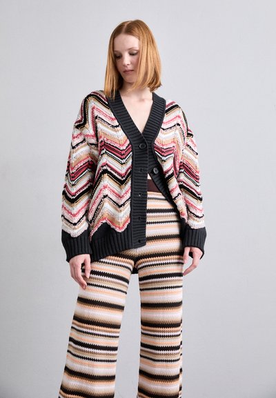 Missoni TROUSERS - Kelnės - coffee/multicolor