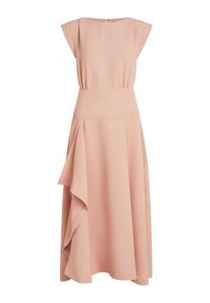 KARL LAGERFELD, FRILL HEM MAXI - Robe de jour - misty rose