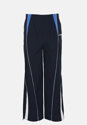 YOURTURN by Zalando, UNISEX TROUSERS - Pantalon de survêtement - navy/white