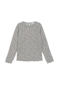 Minymo Langarmshirt - puritan gray