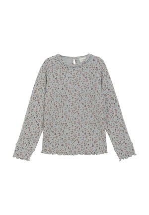 Minymo Langarmshirt - puritan gray