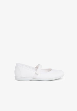 MERCEDITAS TIRA ADHERENTE FINA - Baby shoes - blanco