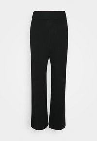 ONLCOZY WIDE PANTS - Pantaloni - black