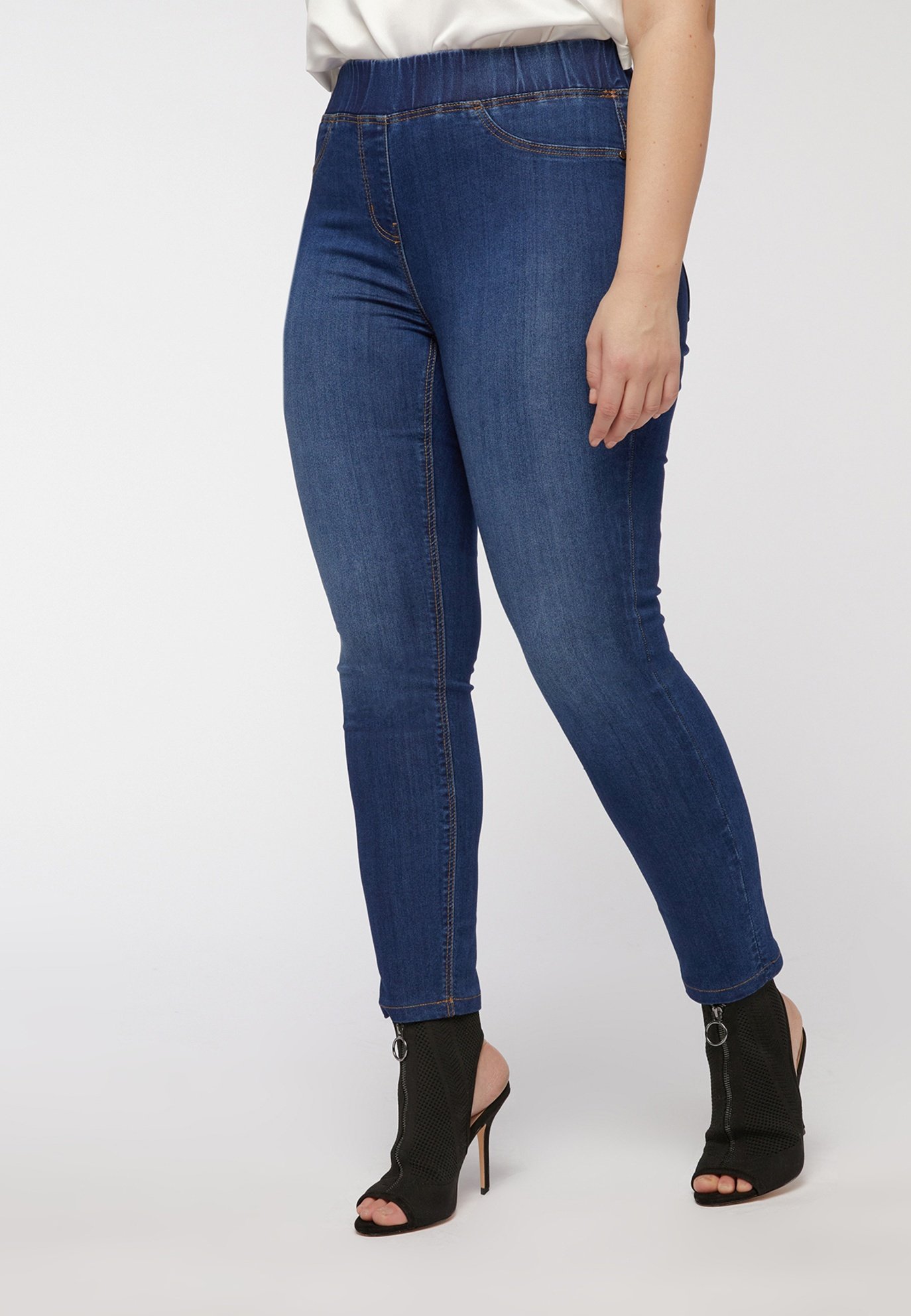 Fiorella Rubino BASIC MID - Jeggings - blu - Zalando.it