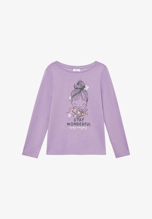 Ilgarankovis viršutinės dalies drabužis - lila