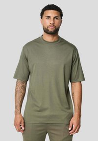 FRILIVIN UNI COL ROND - T-shirt basique - vert kaki
