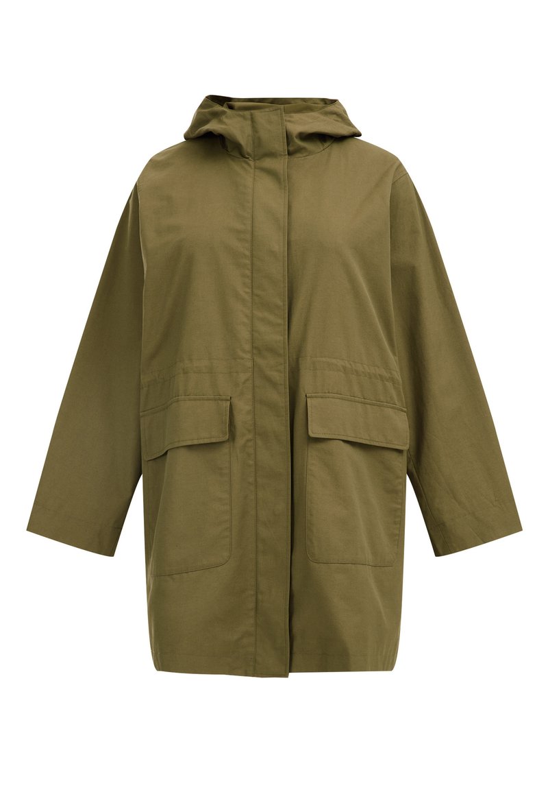 WE Fashion Parka olijfgroen WE Fashion Parka olijfgroen