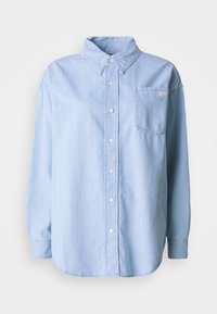 OVERSIZED - Hemdbluse - denim light
