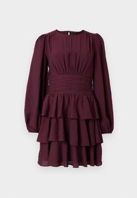 VMLISE O NECK SHORT DRESS - Dnevna obleka - winetasting