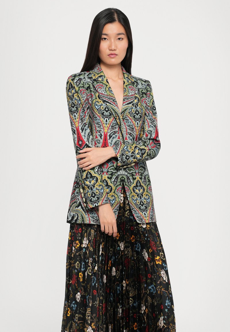 Alice + Olivia BREANN LONG FITTED - Blazer - multi coloured/multi-coloured  - Zalando.ie