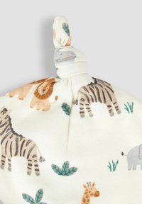 JoJo Maman Bébé SAFARI PRINT - REGULAR FIT - Čiapka - cream