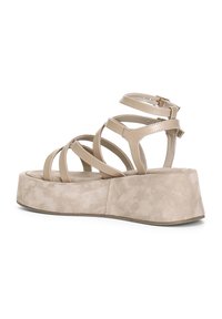 CAFèNOIR Sandali con zeppa - beige