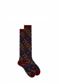 Unselected, dark red