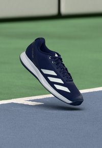 Non sélectionné, dark blue/silver-coloured metallic/footwear white