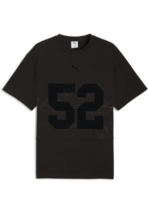 PORSCHE LEGACY LIFESTYLE TRIKOT - Camiseta estampada - black