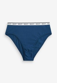 Next RICH LOGO KNICKERS 4 PACK - Slip - white blue geo print