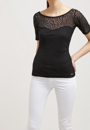 T-shirt imprimé - black
