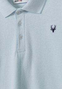 MINOTI LONG SLEEVE POLO STANDARD - Pikeepaita - light blue