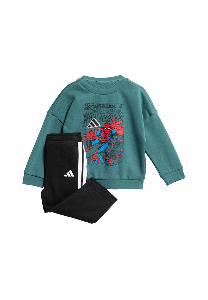 adidas Sportswear - MARVEL SPIDER-MAN JOGGER SET - Tracksuit - preloved teal white, Enlarge