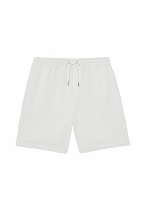 Reiss, REGULAR FIT - RENLY TEXTURED DRAWSTRING SHORTS - Træningsbukser - white