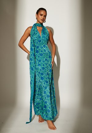 South Beach MULTIWAY PRINT MAXI - Freizeitkleid - blue