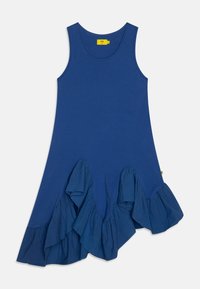 M'A KIDS by Marques ' Almeida SLEEVELESS FLOUNCE DRESS - Žerzejové šaty - blue