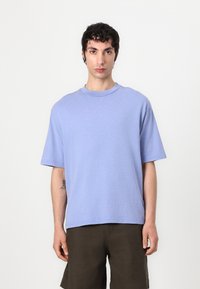 Selected Homme - SLHNIELS LOOSE TEE - T-shirt basique - cornflower blue Image miniature 1