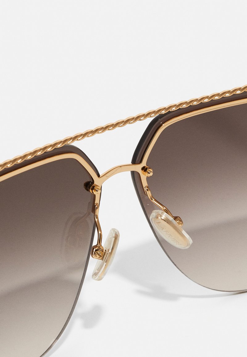 Damen Taschen | Lanvin Sonnenbrille gold/gradient grey/goldfarben - SF51354 Damen Taschen | Lanvin Sonnenbrille gold/gradient grey/goldfarben - SF51354